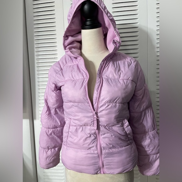 OLD NAVY GIRLS WINTER JACKET PURPLE, SIZE L (10-12 year) puffer jacket(B6) - Picture 17 of 17